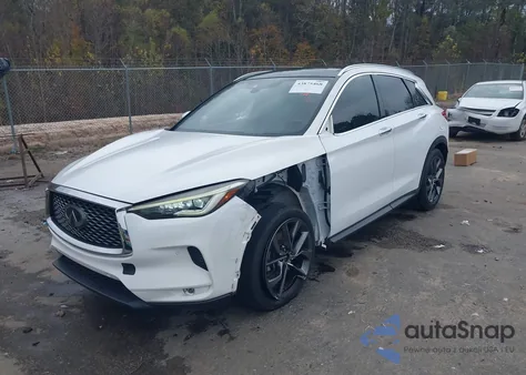 2019 Infiniti Qx50 Essential z USA, uszkodzony, nr VIN 3PCAJ5M1XKF104162